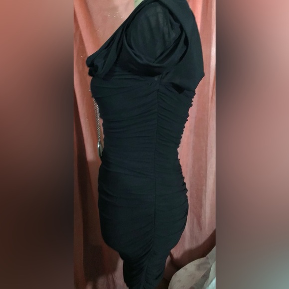 3 ITEM Bundle DRESS, NECKLACE, SHEER RUFFLE CARDIGAN🌷🌷 - Picture 5 of 14